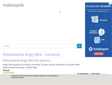 Tablet Screenshot of kolorowanki.com.pl